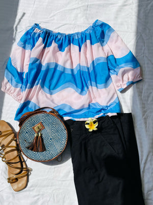Bubble Wave Top