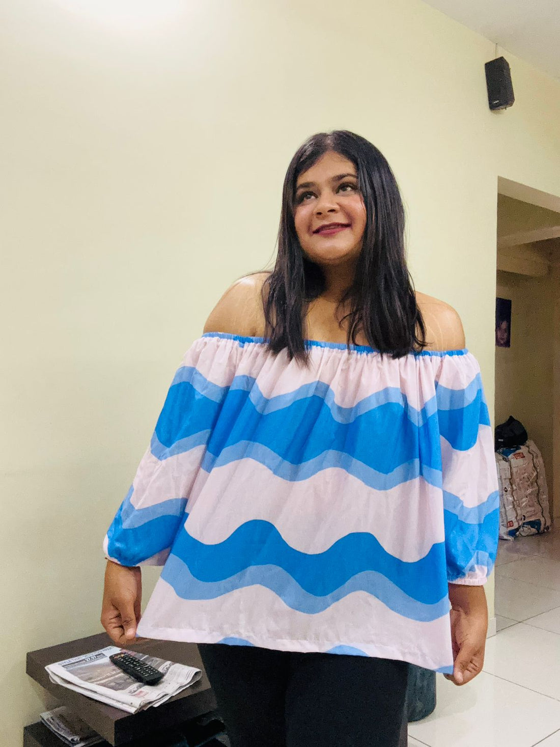 Bubble wave top