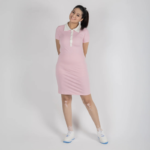 KOREAN PINK BODY CON DRESS