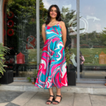 Multi Color Long Dress