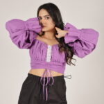 Balloon Lavender Top